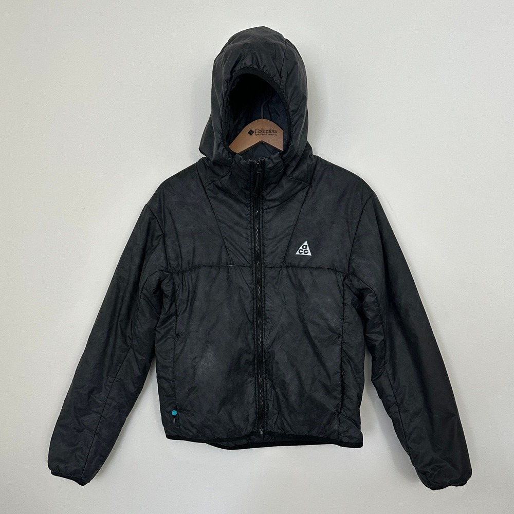 Nike ACG Hooded Jacket Black XS Rope-de-Dope Therma-FIT ADV Primaloft DJ1261-010